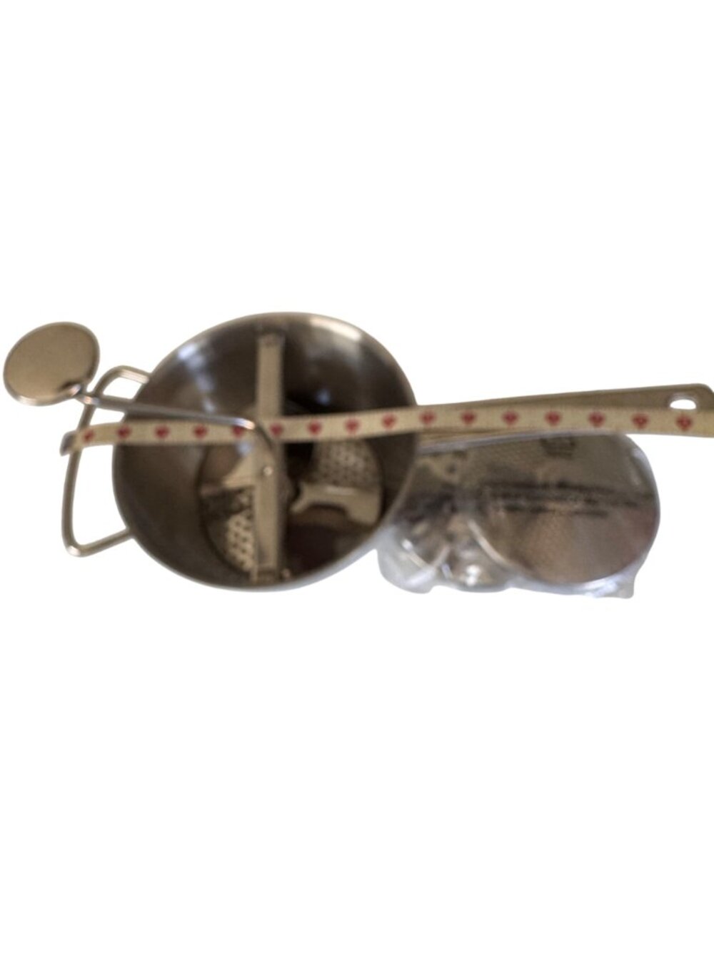 Stainless Steel Food Mill 3 Interchangeable Discs For Sauces Purees Baby Food - Picture 7 of 8